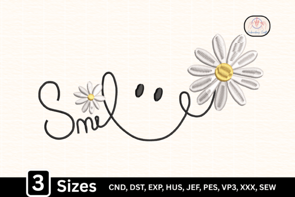 Cute Daisy Flower Smile