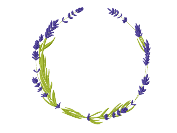 Lavender Wreath