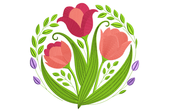 Vibrant Tulips